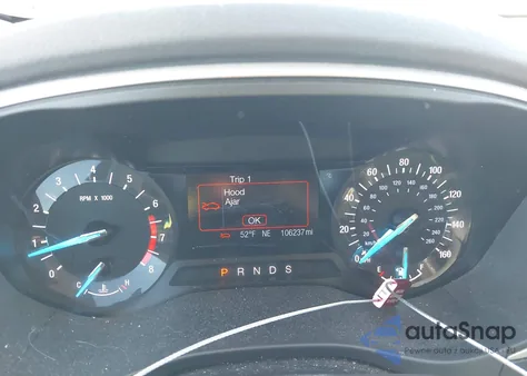 2015 Ford Fusion Se из США, поврежденный, VIN 3FA6P0HDXFR124787